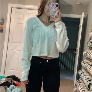 NWT crop sweater